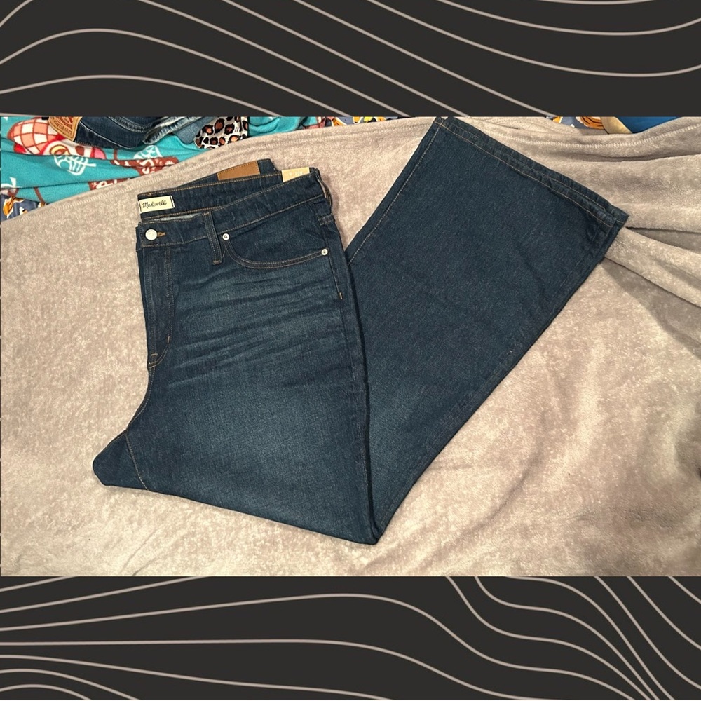 madewell high rise flare size 20W